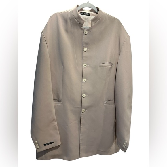 Emporio Armani Beige Button-Up blazer Jacket size 3XL - Picture 2 of 11
